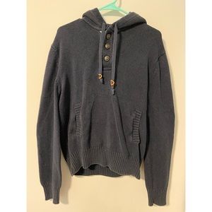 Hooded Henley Sweater